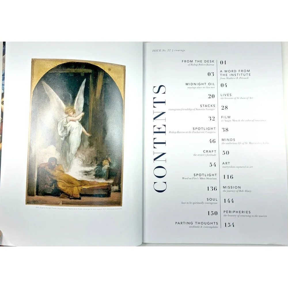 Evangelization Culture Magazine Issue 22 Courage Word on Fire